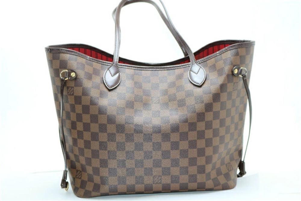 LOUIS VUITTON Neverfull Tote Bag Damier